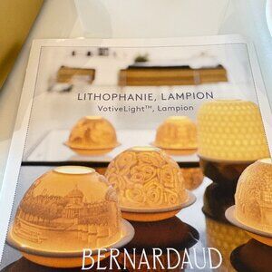 NEW!!! Paris Monuments - Boxed Bernardaud Lithophane Candle Votive by Bernardaud